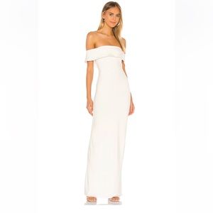 Lovers and Friends Galleria Gown in White Brand New w tags